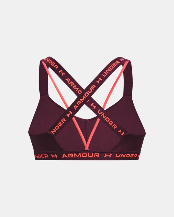 Women's UA Crossback Low Sports Bra image number 11