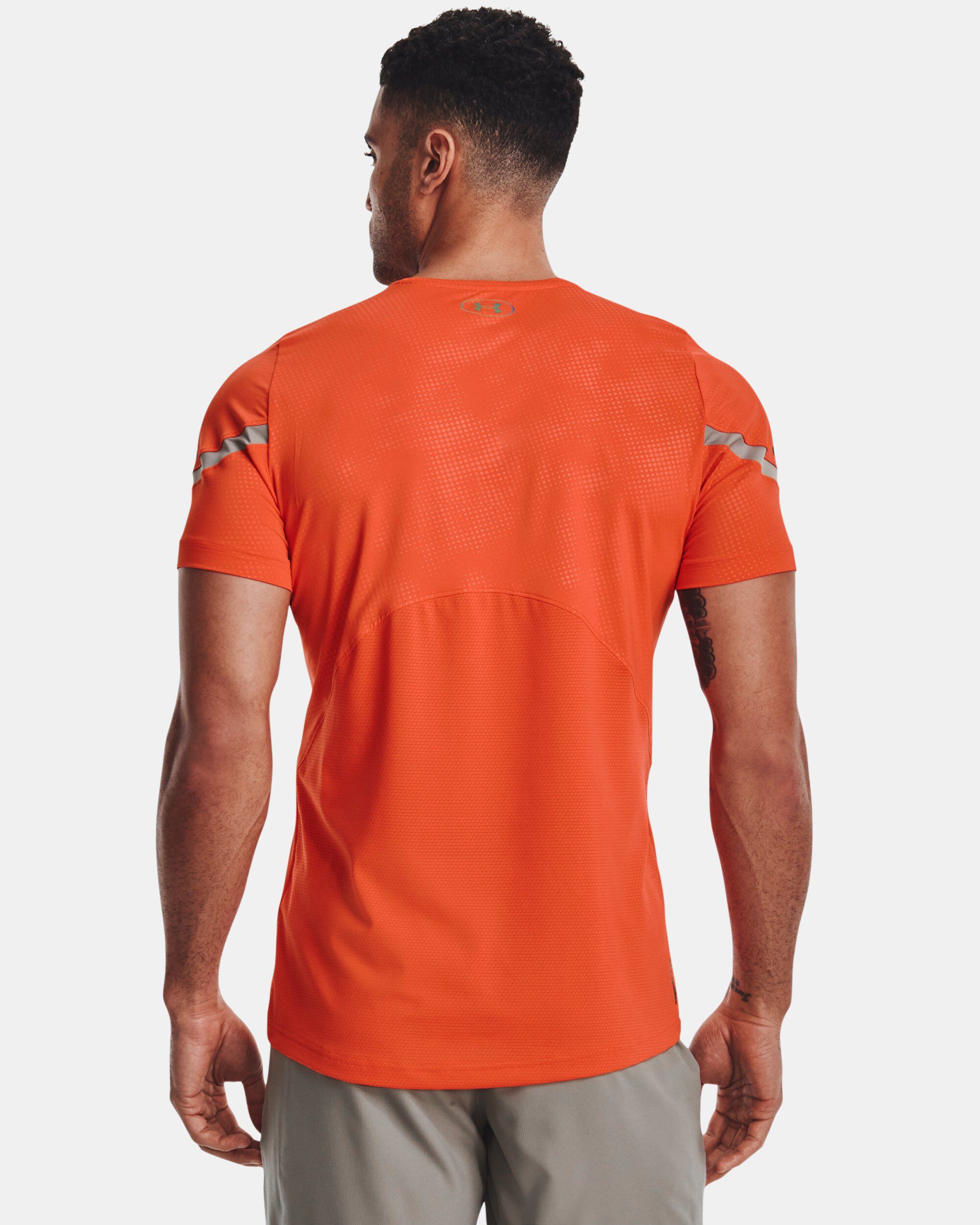 Orange running hotsell t shirt