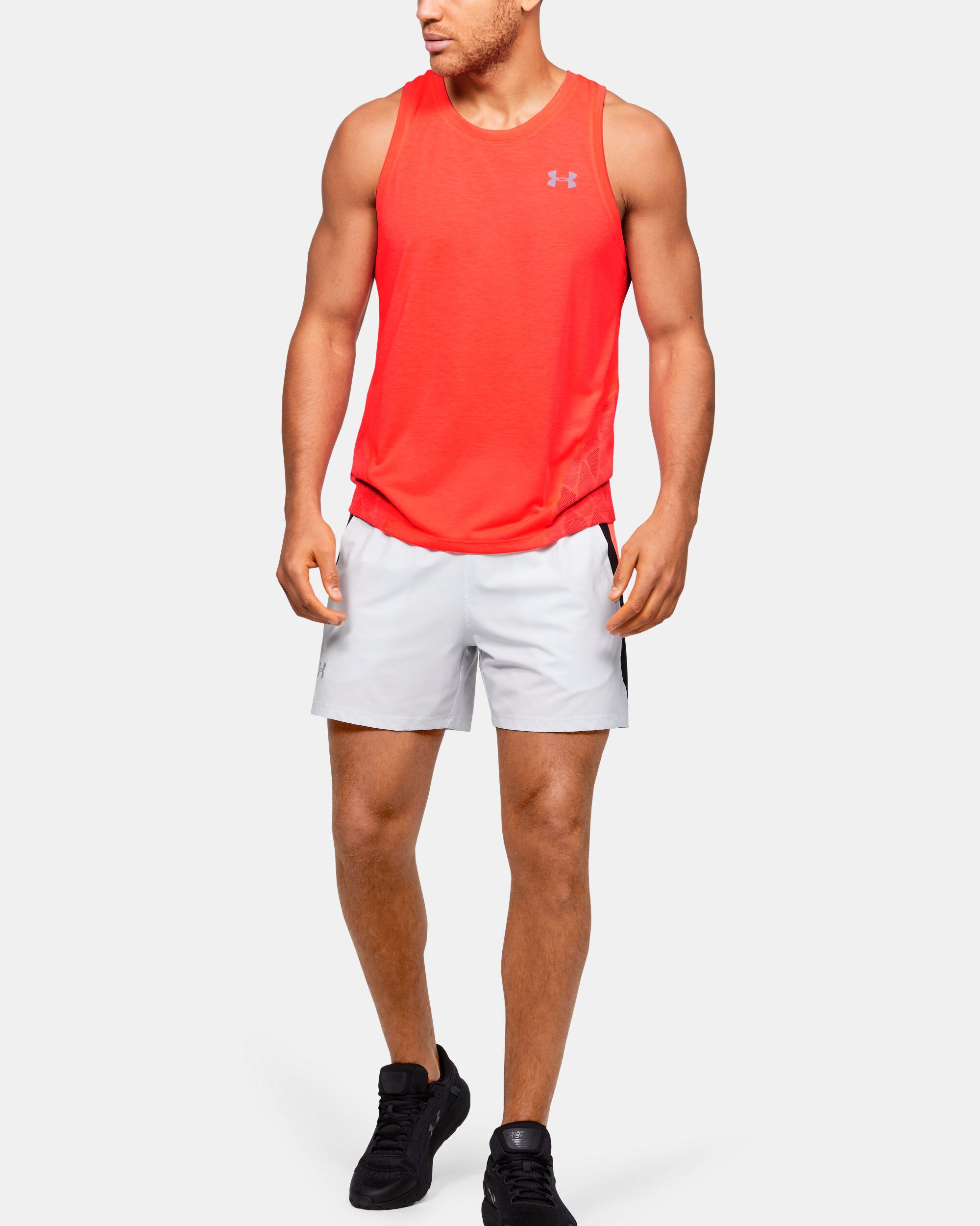 Under Armour Men s UA Streaker 2.0 Shift Singlet Red in Dubai UAE