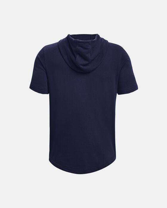 Men's UA Rival Terry Short Sleeve Hoodie image number 5