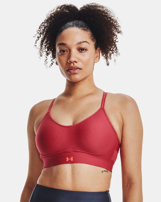 Women's UA Infinity Low Covered Sports Bra image number 0