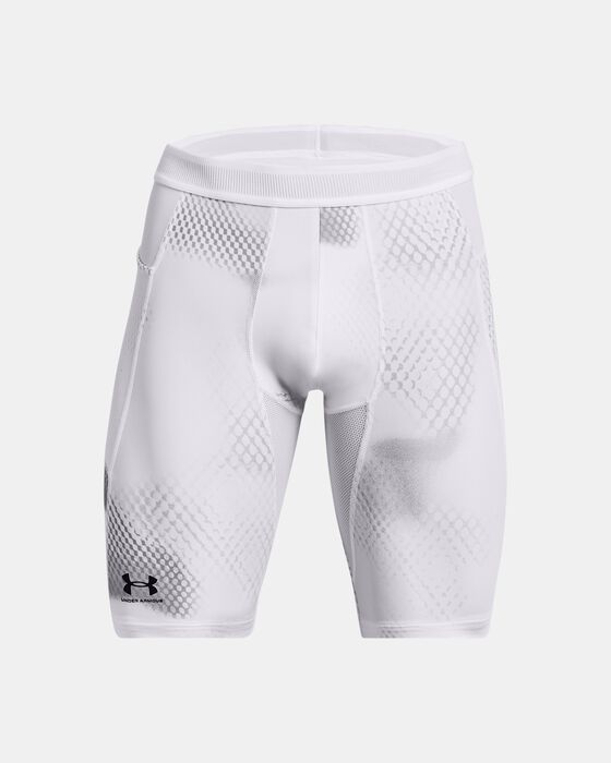 Men's UA Iso-Chill Long Printed Shorts image number 4