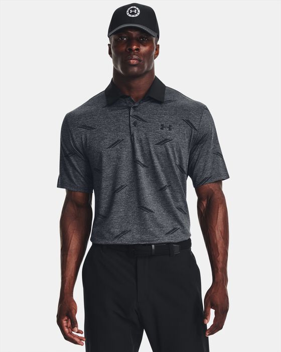 Men's UA Playoff Deuces Jacquard Polo image number 0