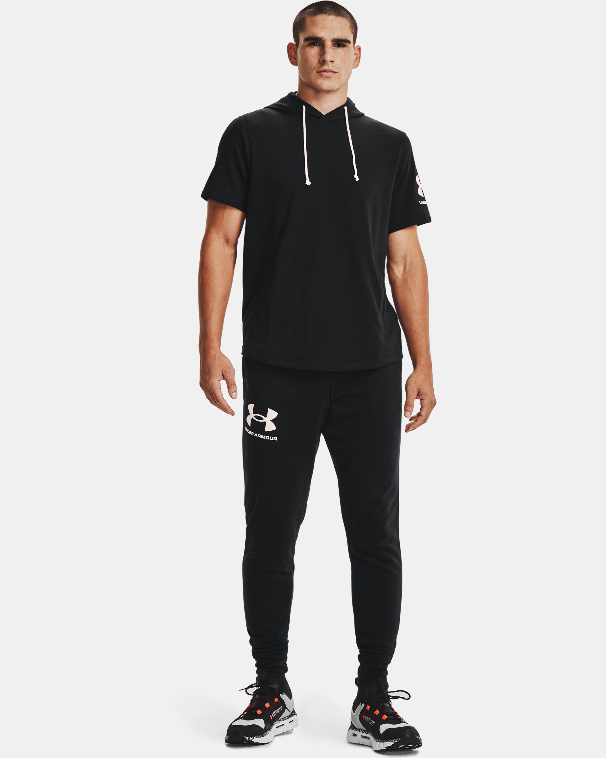 Buy Men s UA Rival Terry Joggers Black in Dubai UAE Under Armour