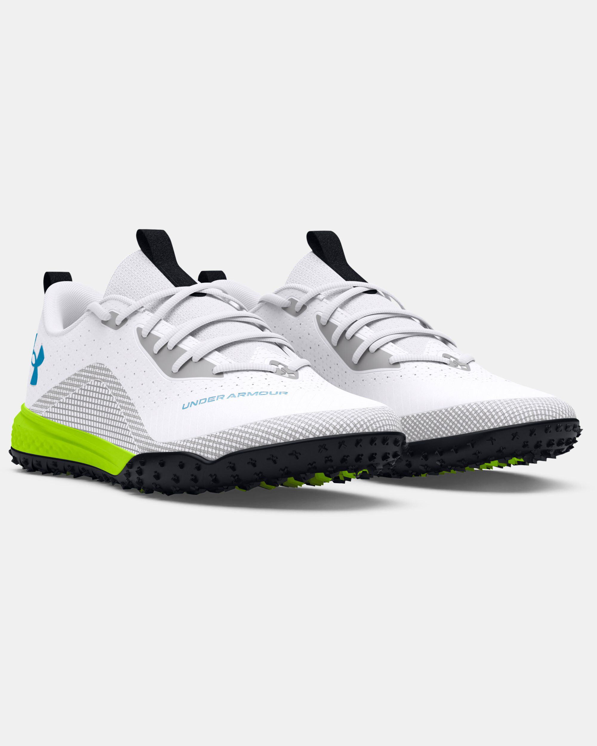 Buy Unisex UA Shadow 2 Turf Soccer Shoes White in Dubai UAE Under Armour