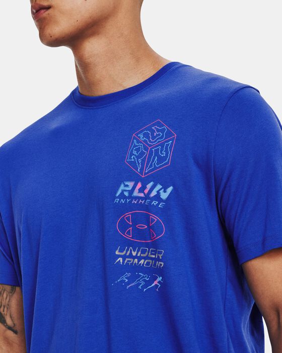 Men's UA Run Anywhere T-Shirt image number 3