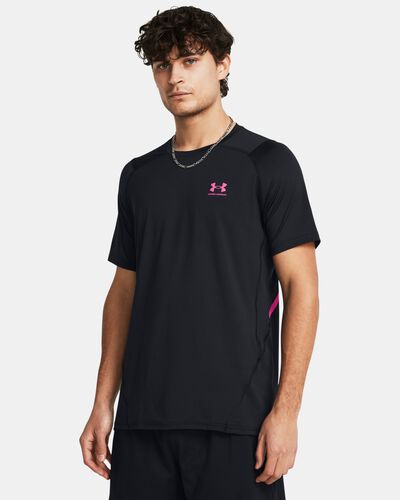 Men's HeatGear® Fitted Graphic Short Sleeve