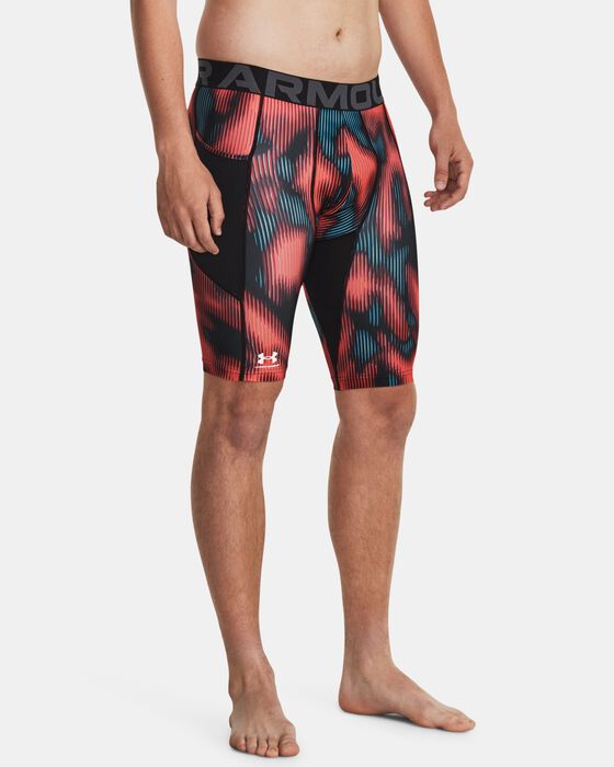 Men's HeatGearÂ® Printed Long Shorts image number 0