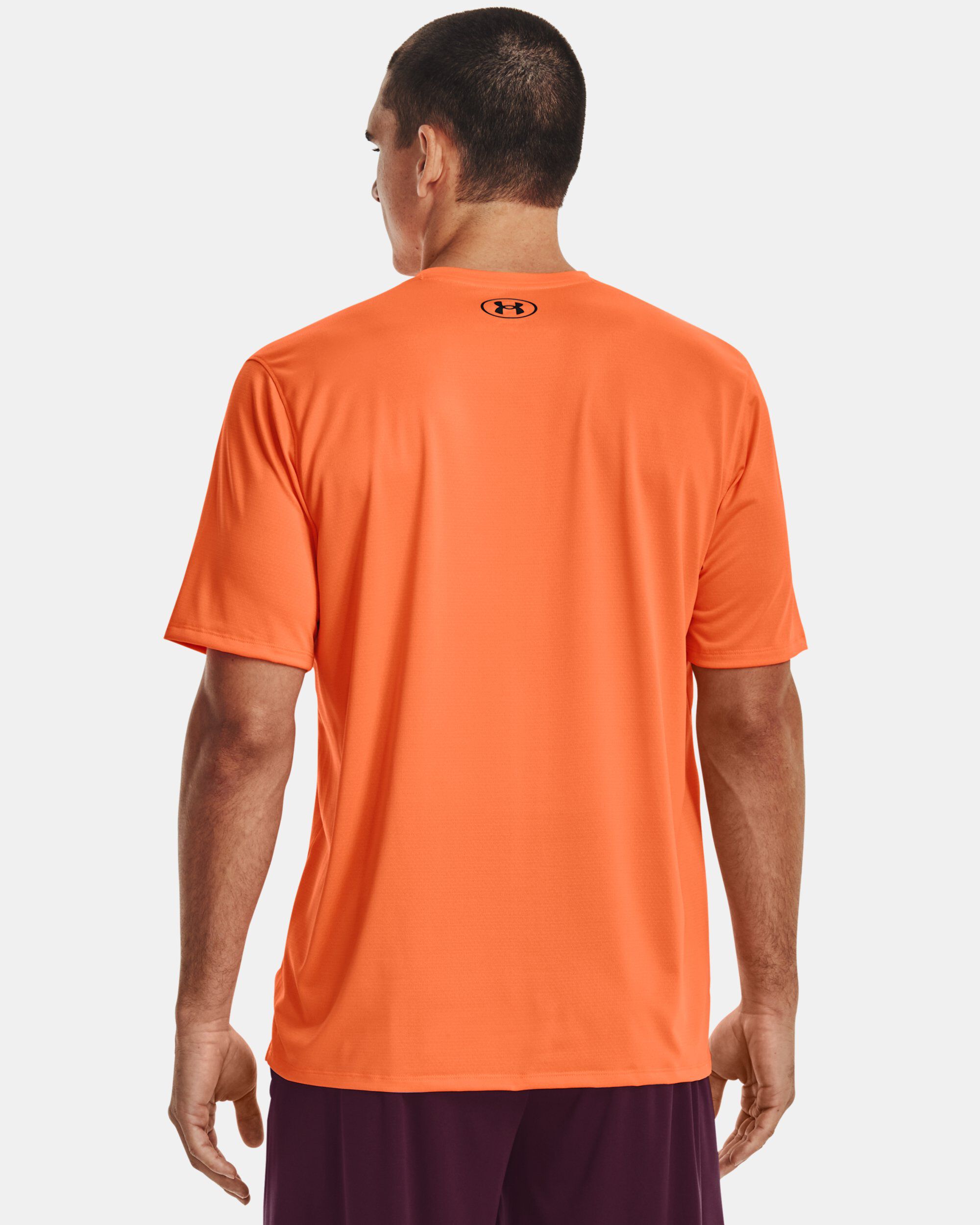 Orange under armour shirts hotsell