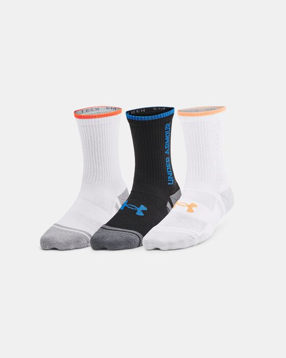 Kids' UA Performance Tech 3-Pack Crew Socks image number 0