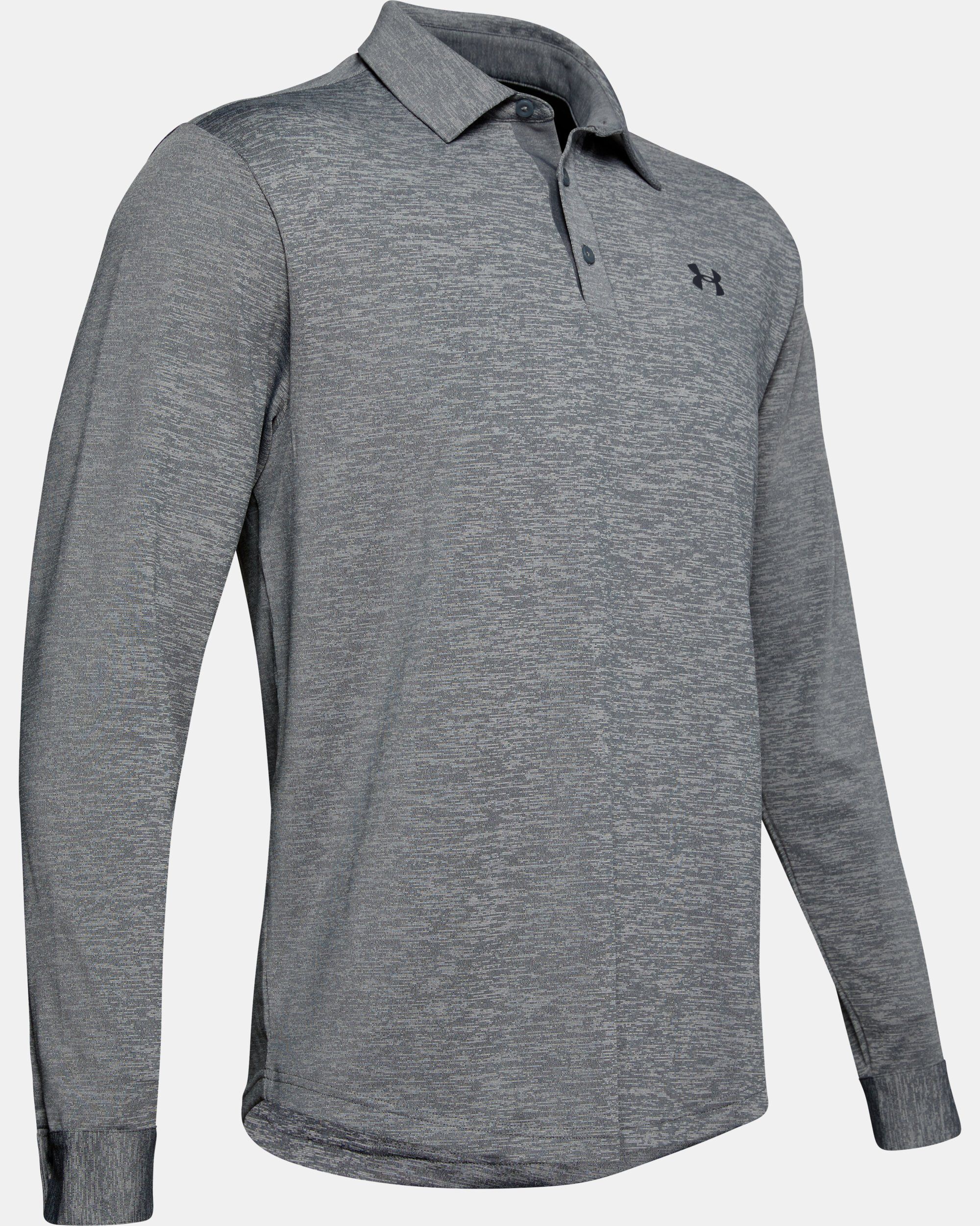 Under armour long sleeve store polo