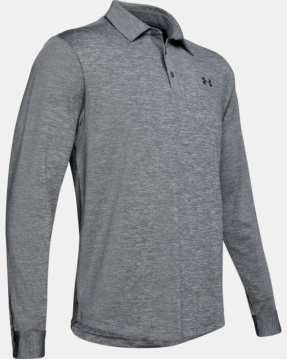 Men's UA Playoff 2.0 Long Sleeve Polo image number 4