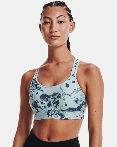 Women's UA Infinity High Printed Sports Bra