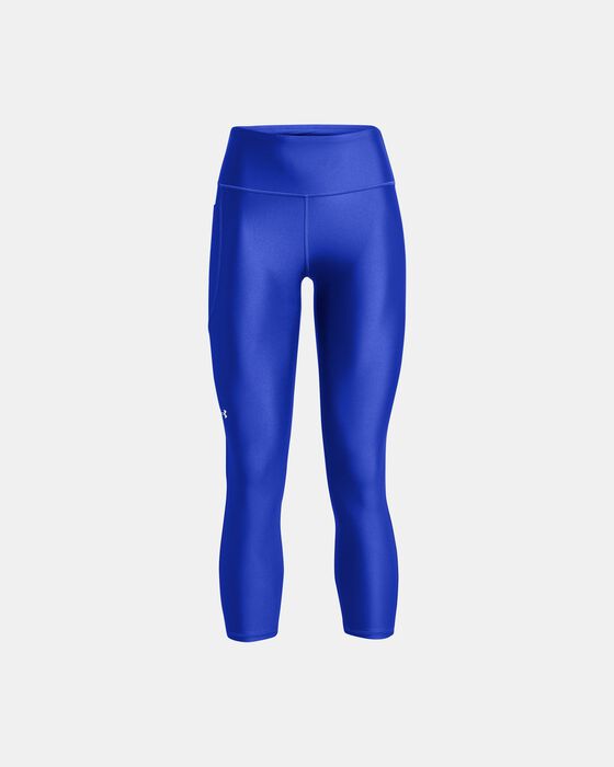 Women's HeatGear® Armour No-Slip Waistband Ankle Leggings image number 4