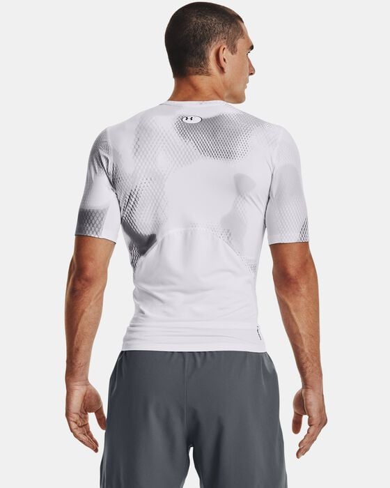 Men's UA Iso-Chill Compression Printed Short Sleeve image number 1