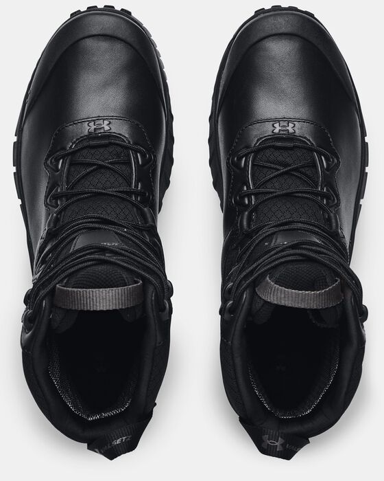 Men's UA Micro G® Valsetz Leather Waterproof Tactical Boots image number 2