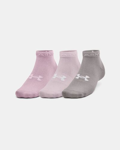 Unisex UA Essential Low Cut Socks 3-Pack