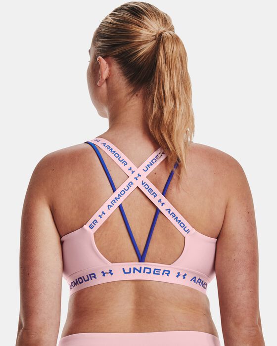 Women's UA Crossback Low Sports Bra image number 7