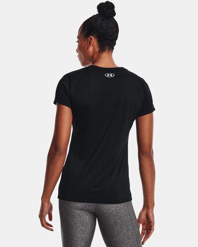 Women's UATech™ Solid Logo Arch Short Sleeve