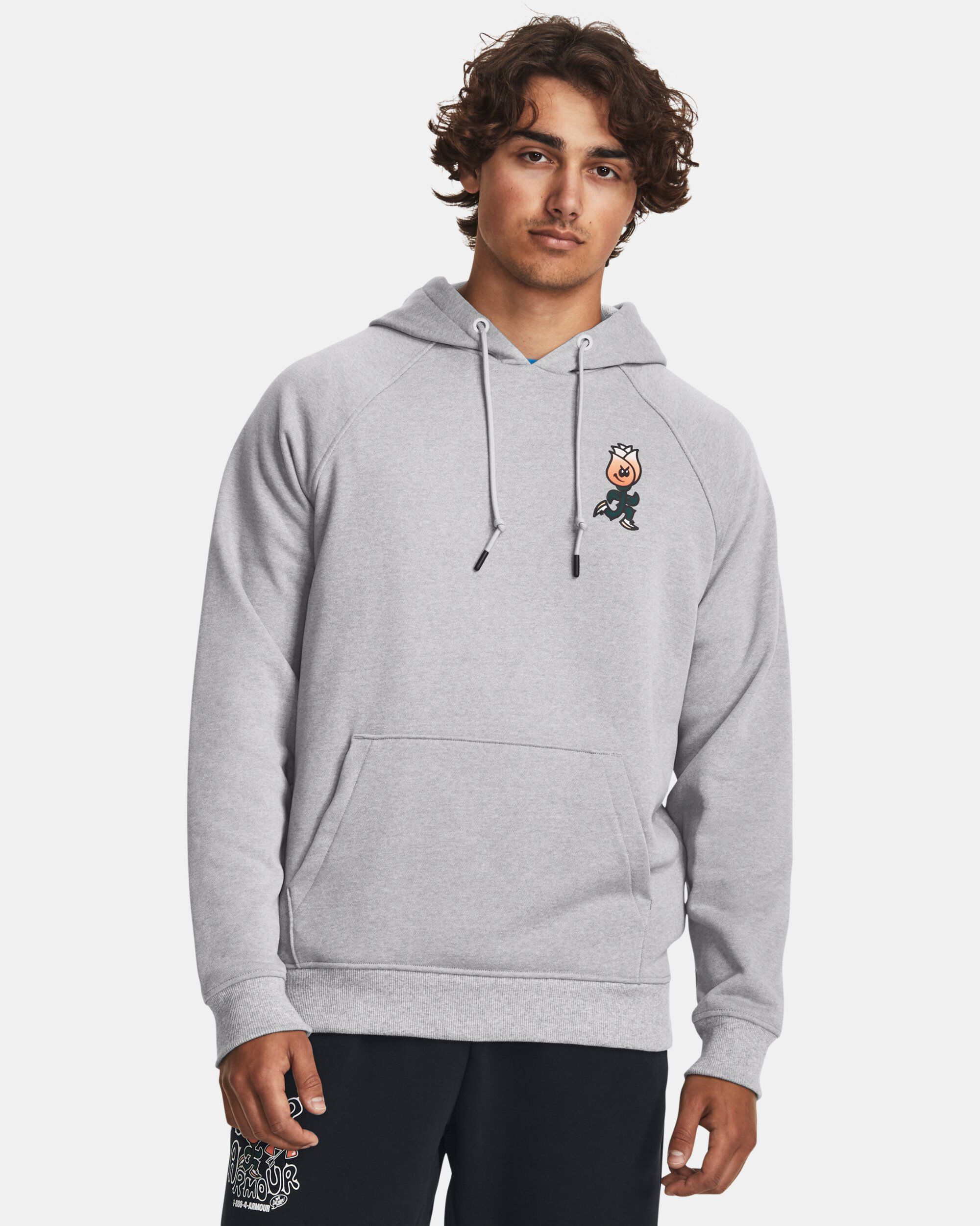 Grey rose hoodie new arrivals