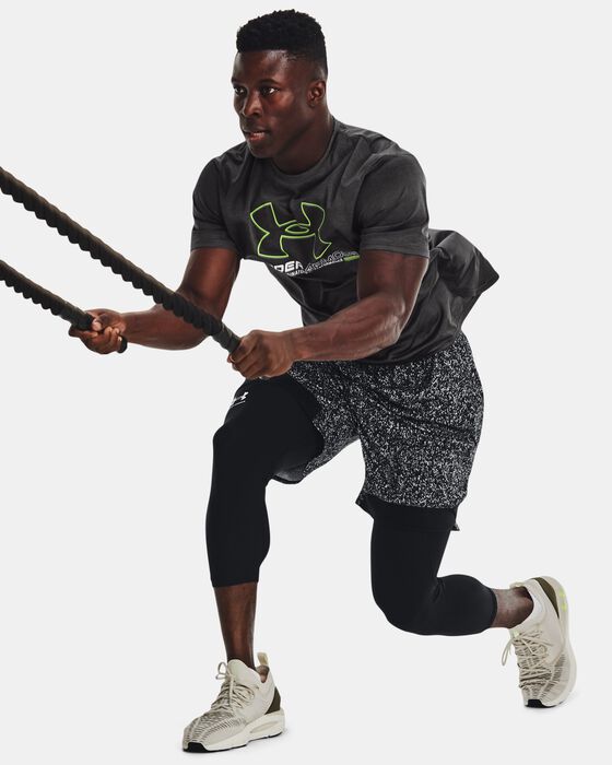 Men's UA Training Vent Graphic Short Sleeve image number 2