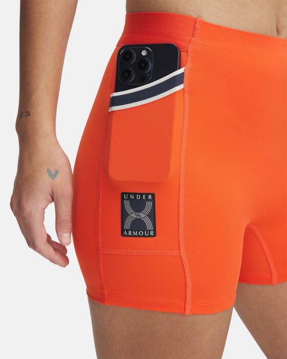 Women's UA Run 96 Shorts image number 3