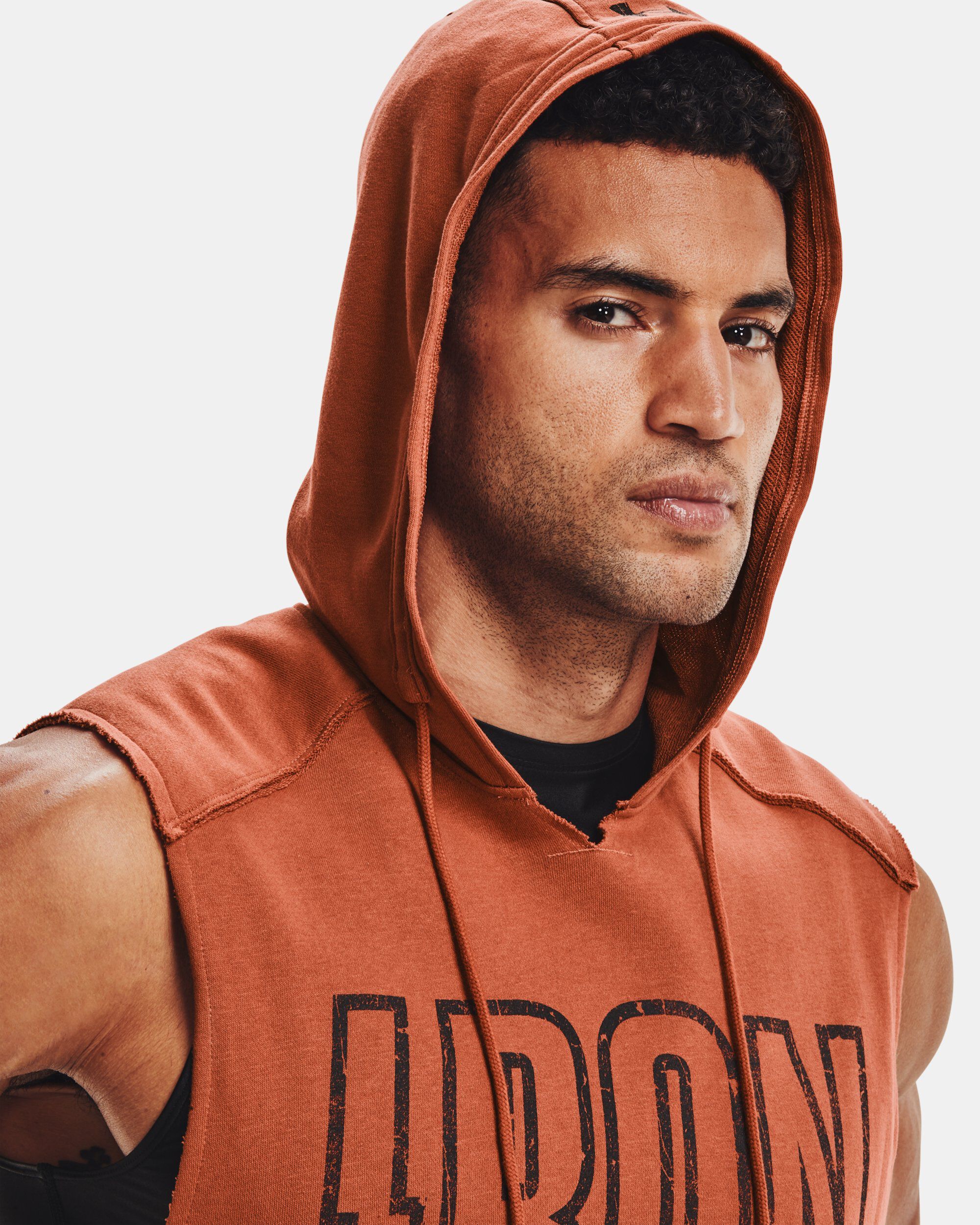 Orange rock hoodie sale