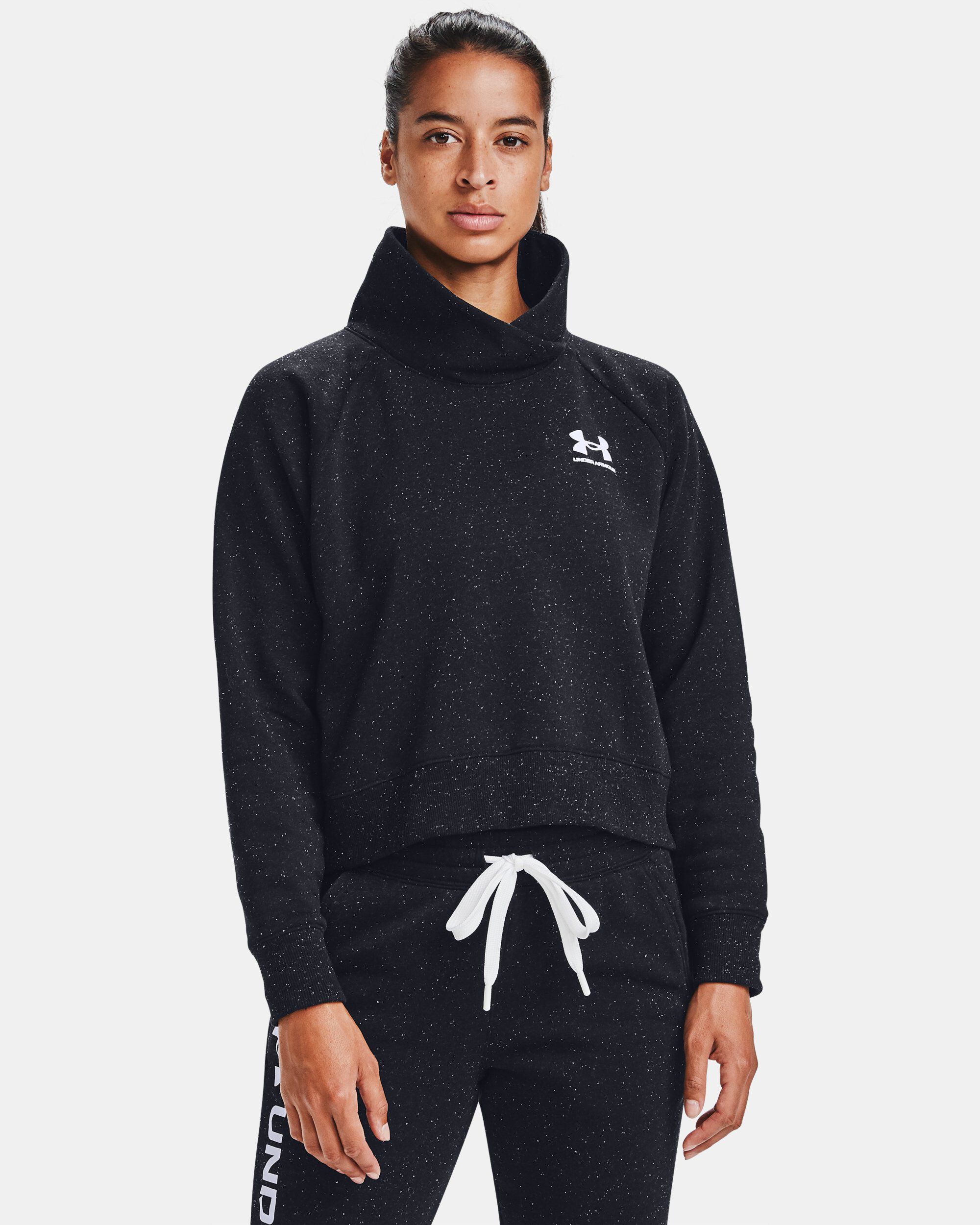 Under Armour Women s UA Rival Fleece Wrap Neck Pink in Dubai UAE