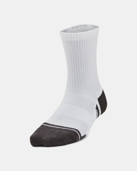 Kids' UA Performance Tech 3-Pack Crew Socks image number 0