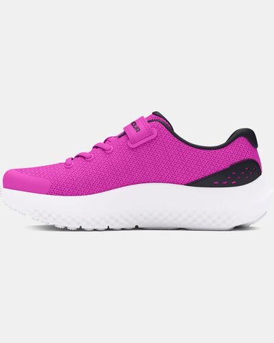 Girls' Pre-School UA Surge 4 AC Running Shoes
