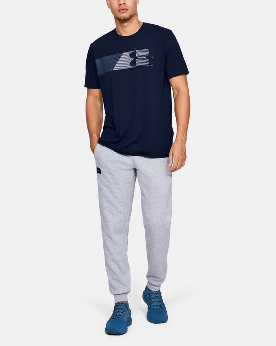Men's UA Fast Left Chest Short Sleeve image number 2
