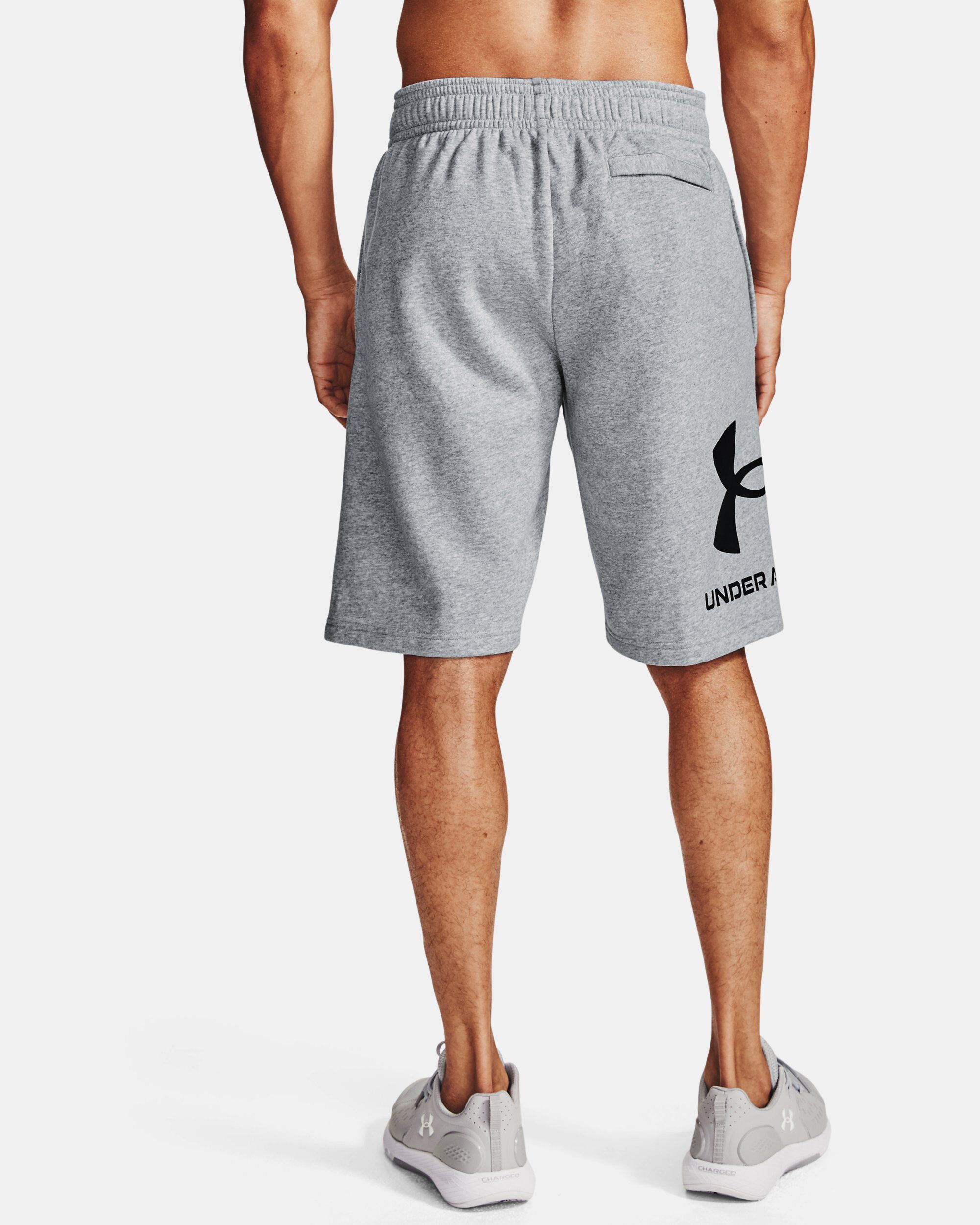 Grey under sales armour shorts