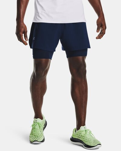 Men's UA Iso-Chill Run 2-in-1 Shorts