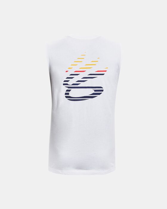 Men's Curry Graphic Tank image number 5