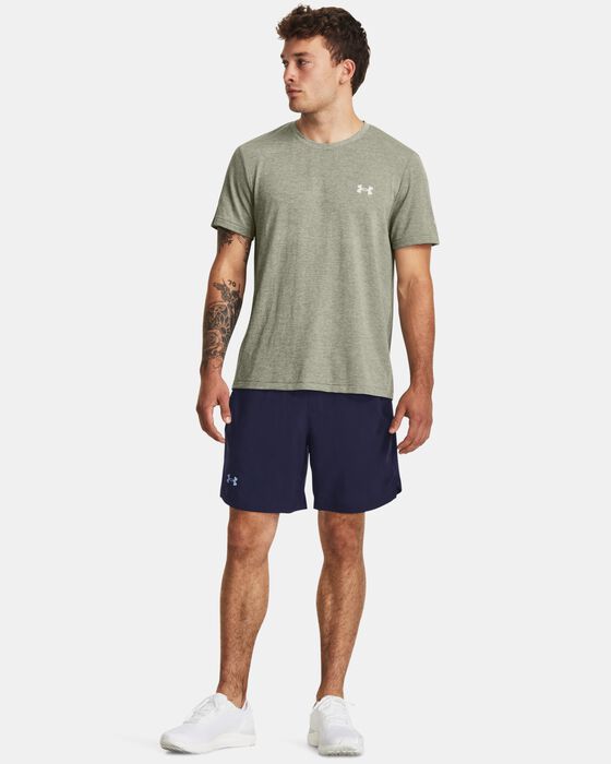 Men's UA Seamless Stride Short Sleeve image number 2