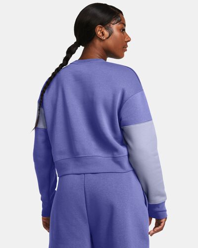 Women's UA Icon Fleece Crop Crew