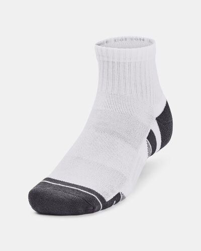 Unisex UA Performance Cotton 3-Pack Quarter Socks