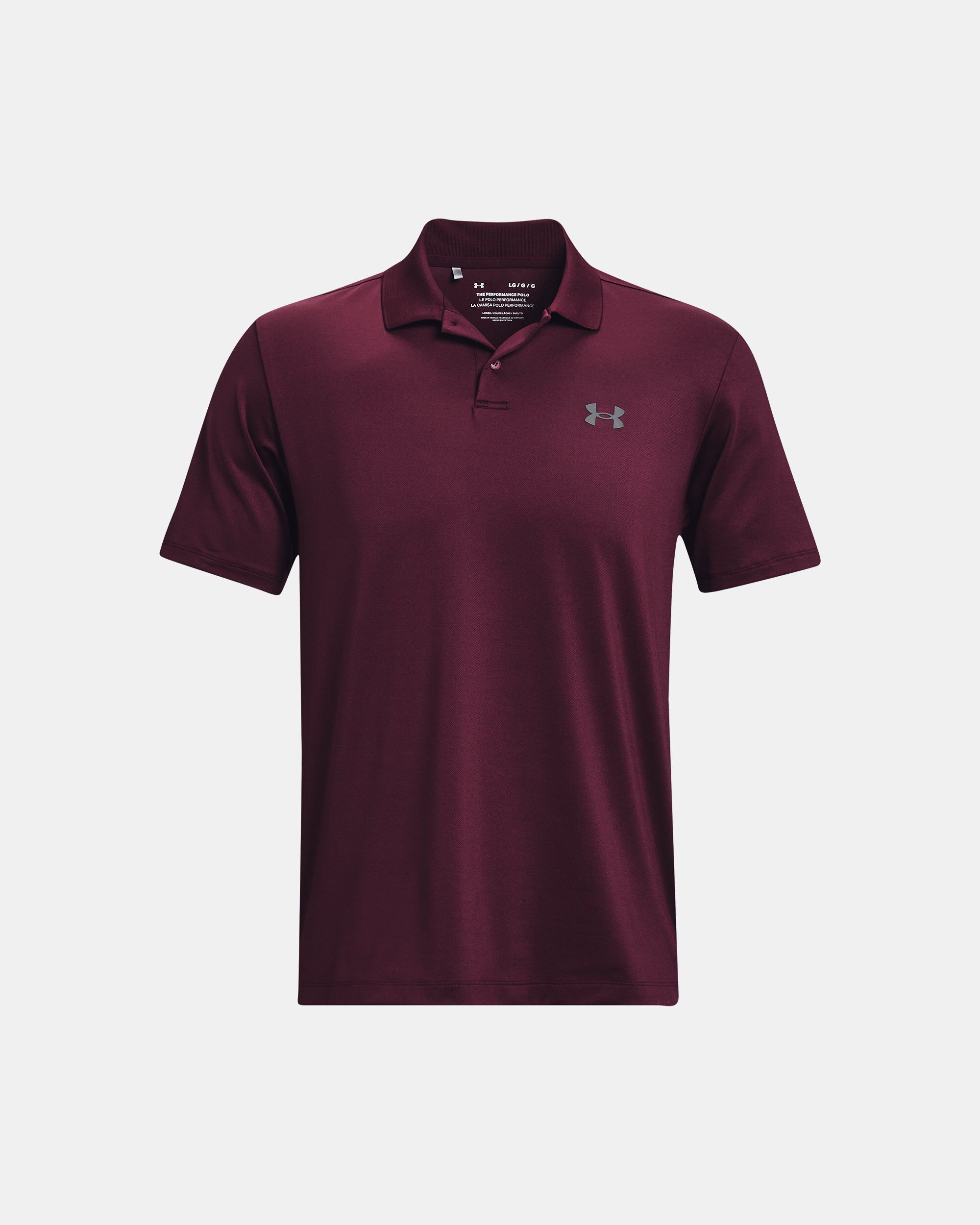 Mens red under armour polo cheap
