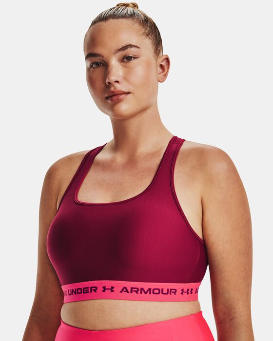 Under Armour Women's UA Infinity High Blocked Sports Bra Pink in Dubai, UAE