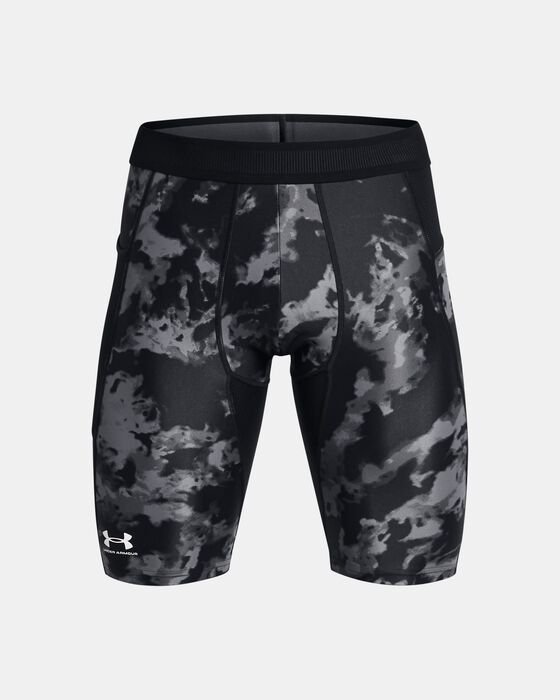 Men's HeatGear® Iso-Chill Printed Long Shorts image number 4