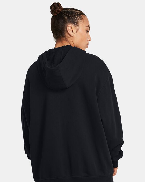 Women's Project Rock Heavyweight Terry Oversized Full-Zip image number 1