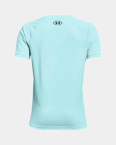 Boys' UA Tech™ Hybrid Print Fill Short Sleeve