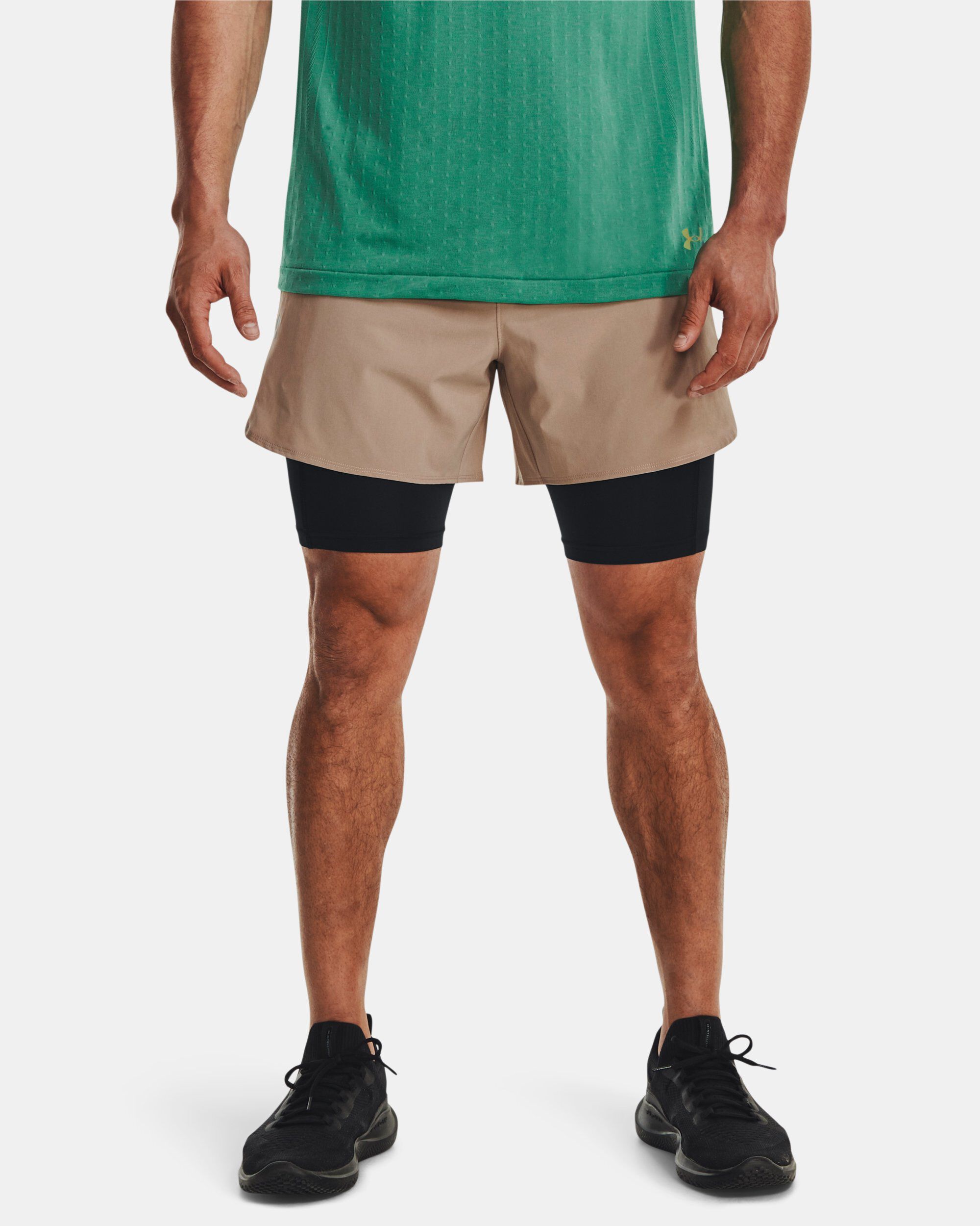 Under armour 2 in 1 shorts sale
