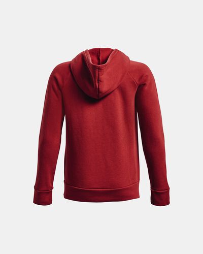 Boys' UA Rival Fleece Big Logo Hoodie