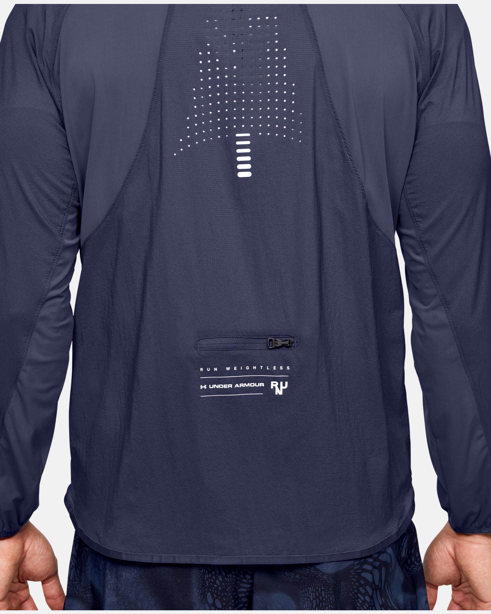 Buy Men s UA Qualifier Weightless Packable Jacket Blue in Dubai UAE Under Armour
