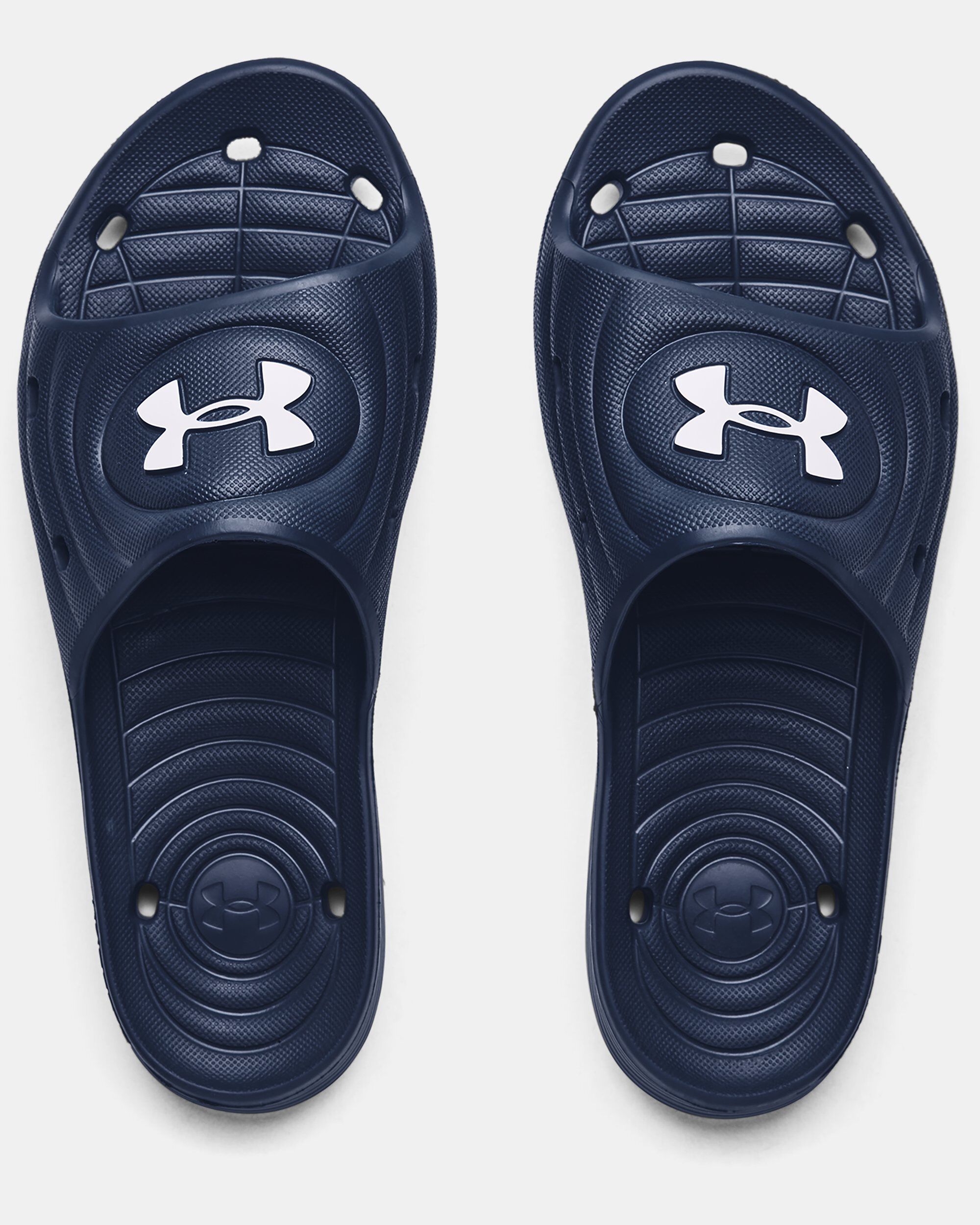 Under armour slides blue online