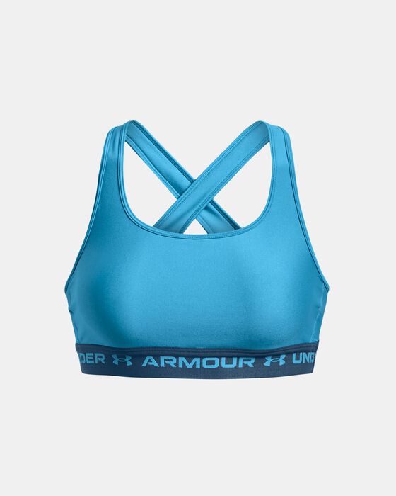 Women's Armour® Mid Crossback Sports Bra image number 8