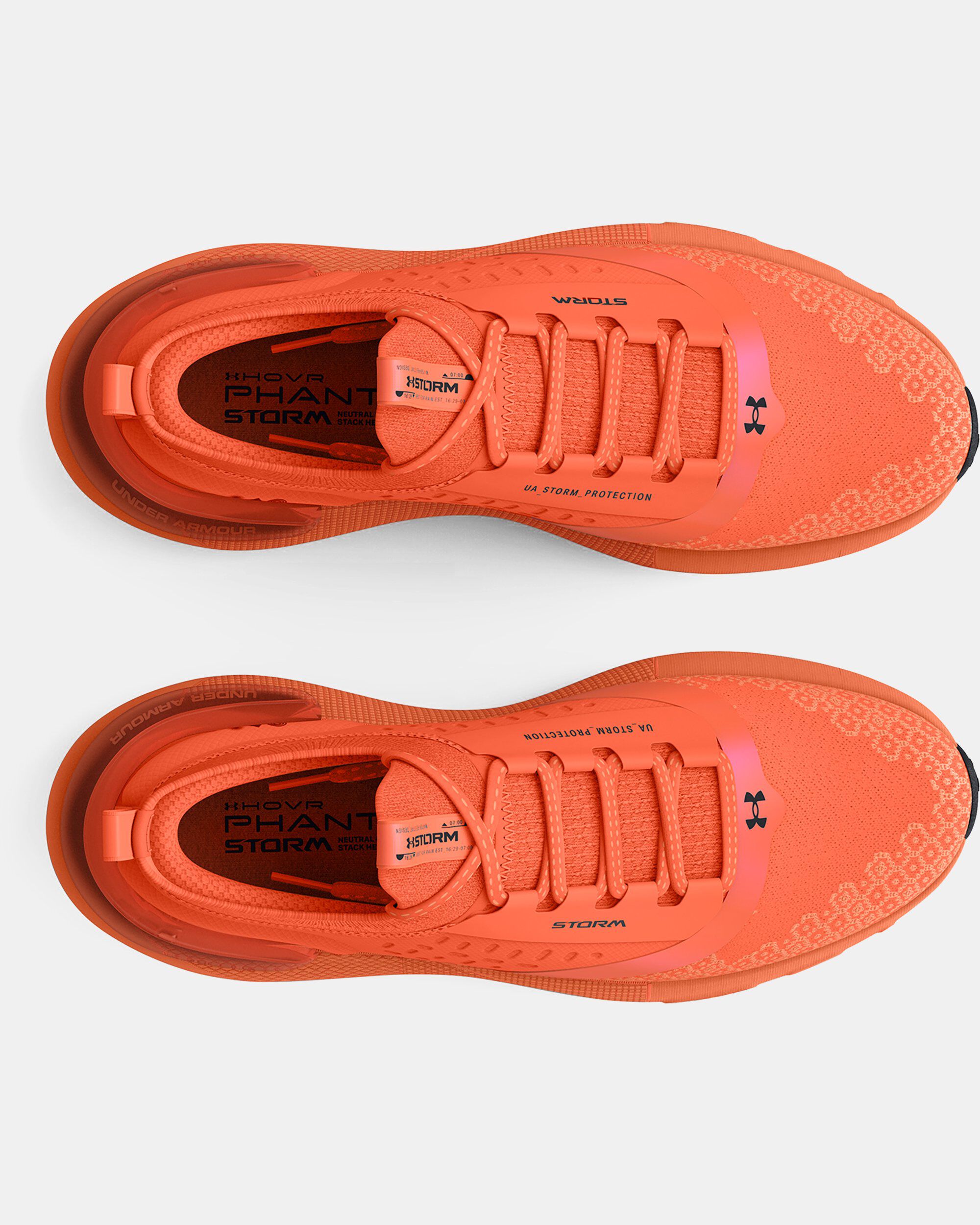 Buy Unisex UA HOVR Phantom 3 Storm Running Shoes Orange in Dubai UAE Under Armour