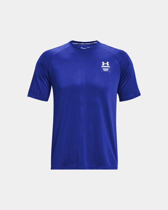Men's UA ArmourPrint Short Sleeve image number 4