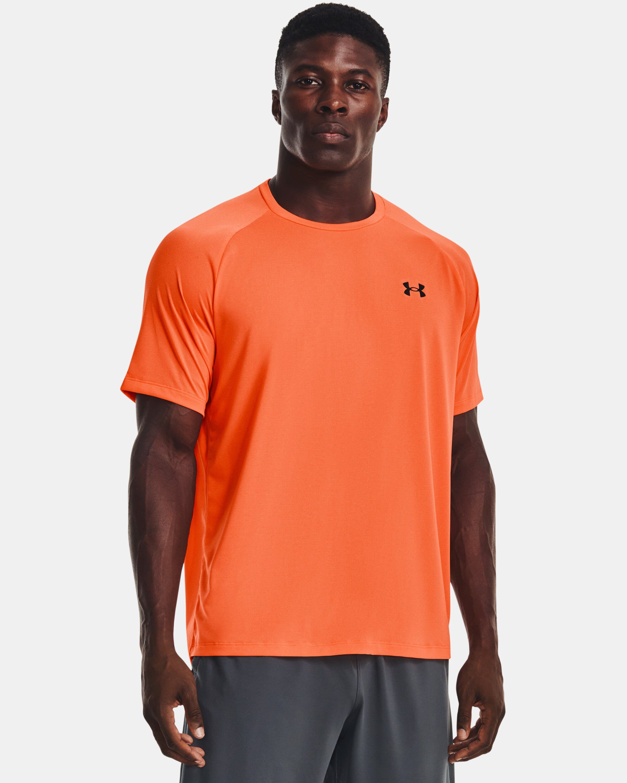 Orange under on sale armour t shirt